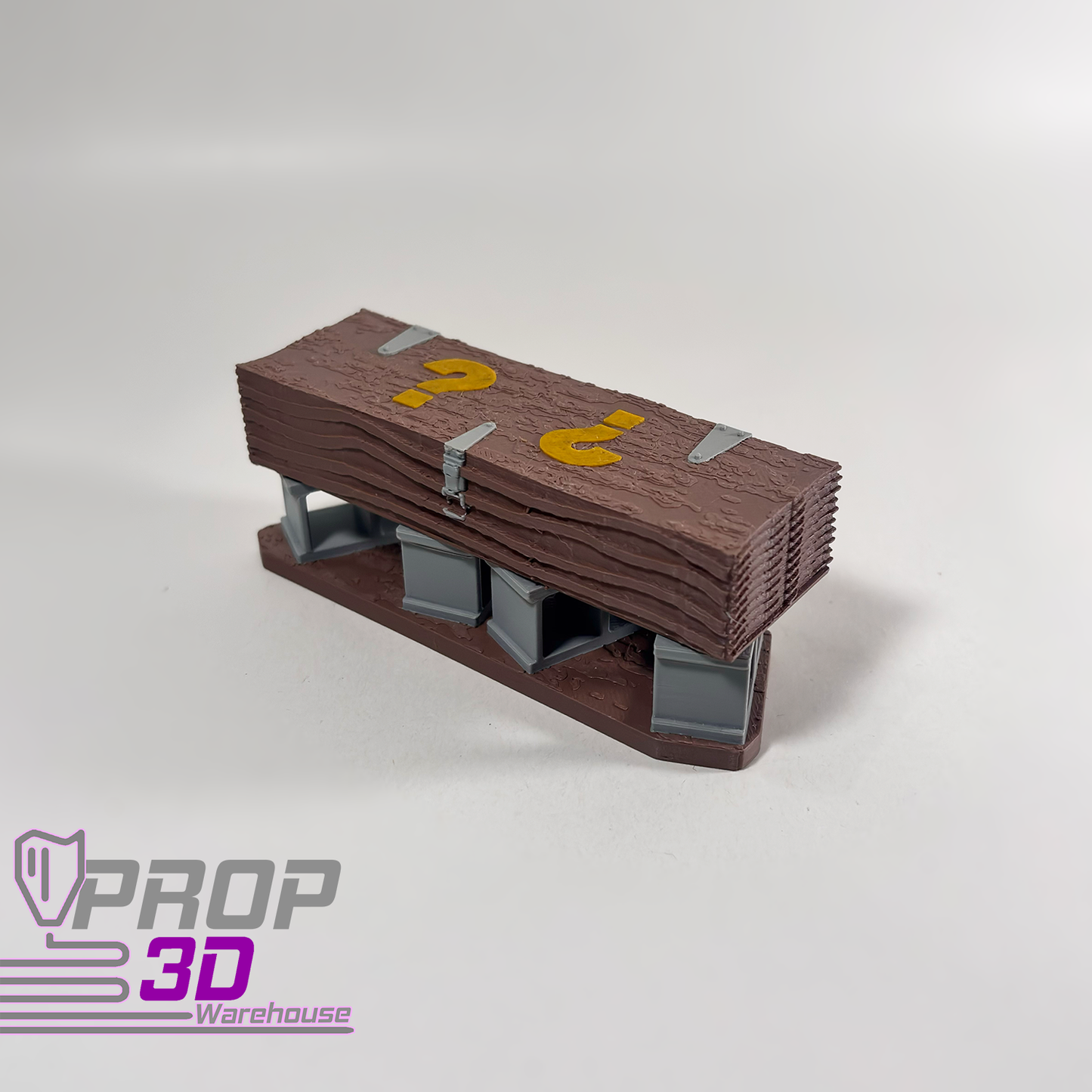 Mystery Box Miniature - Scale Model Parody Game Prop, Zombies Inspired.