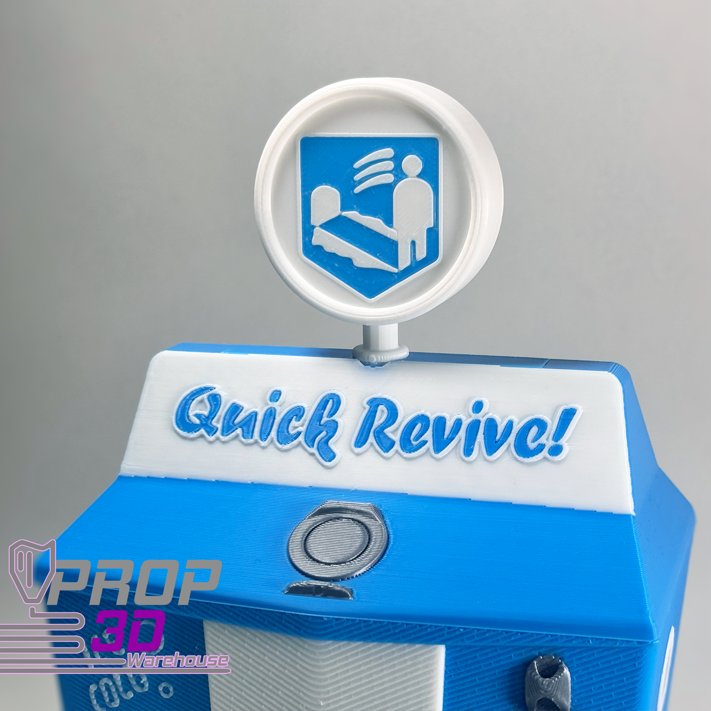 Quick Revive Cola - 1:8th Scale Model Parody Perk Machine, Zombies Inspired.